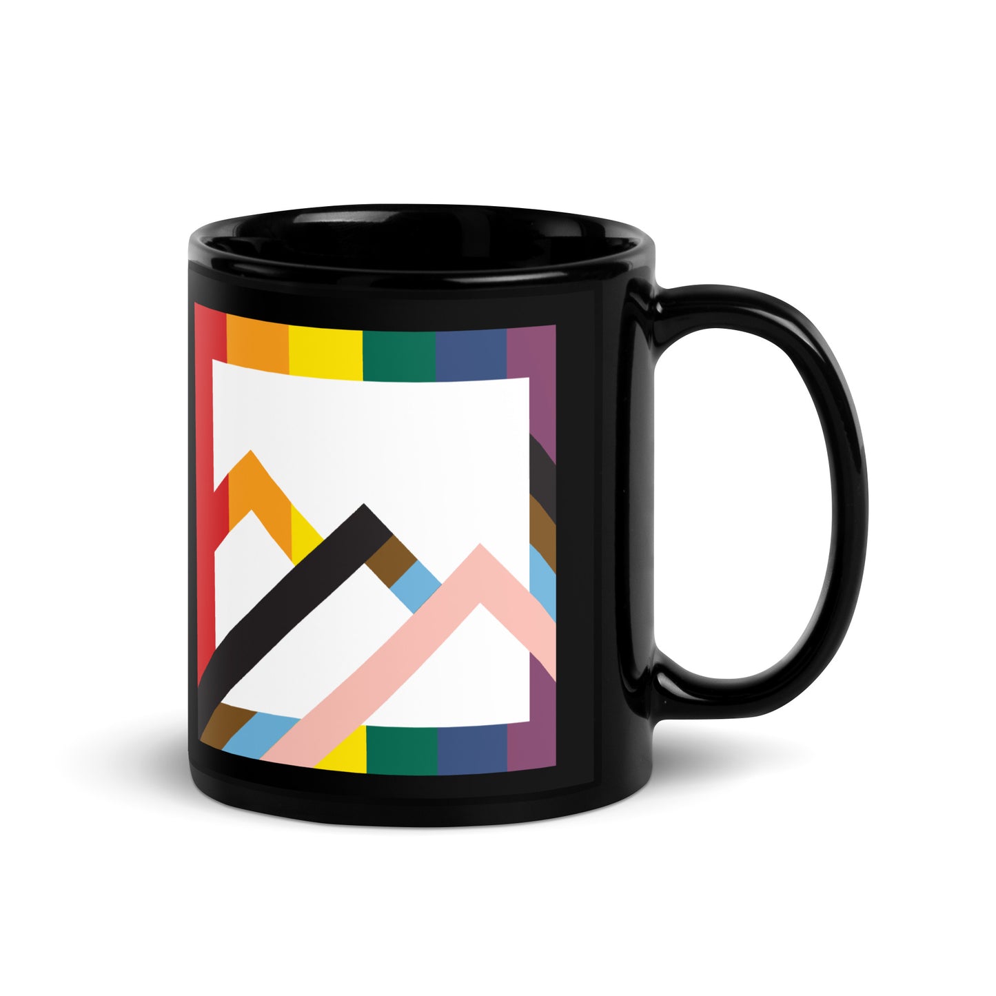 Black Glossy Mug