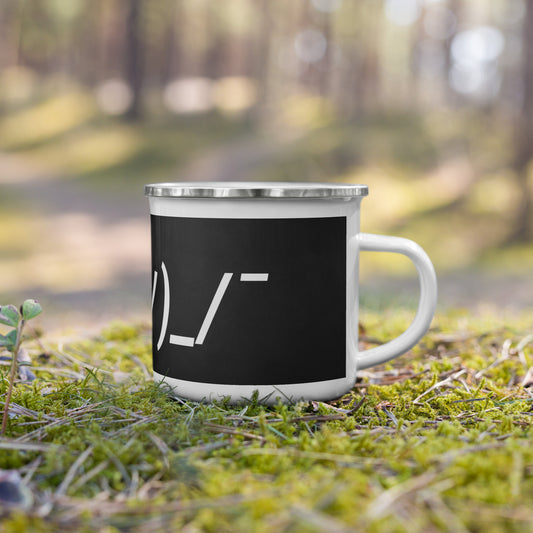 Enamel Shrug Mug